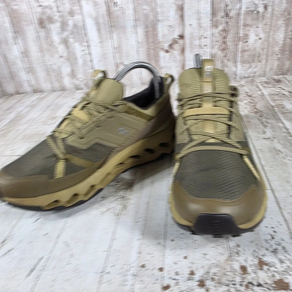 On Running Cloudsurfer Next Waterproof Olive Tan Womens 7 Sneakers 3WE10022310